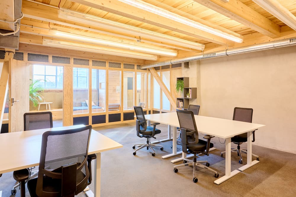 Office 2 — 6–8 workstations, private team office at Impact Hub Berlin