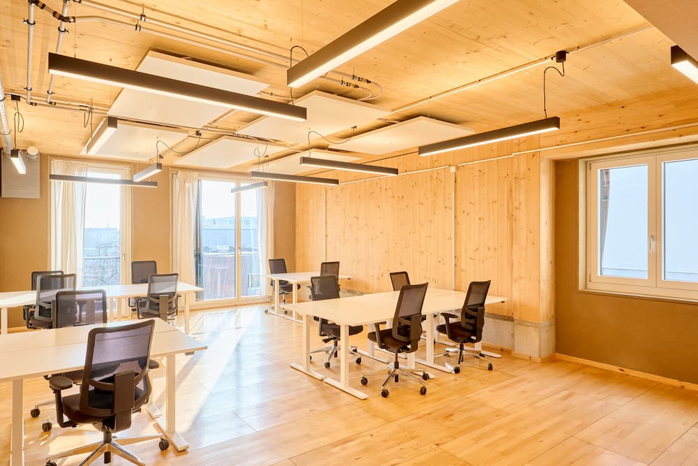 Office 5 — 12–14 workstations, private team office at Impact Hub Berlin